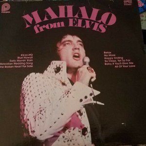 Vintage ELVIS PRESLEY-Mahalo From Elvis Album-PICKWICK #ACL 7064